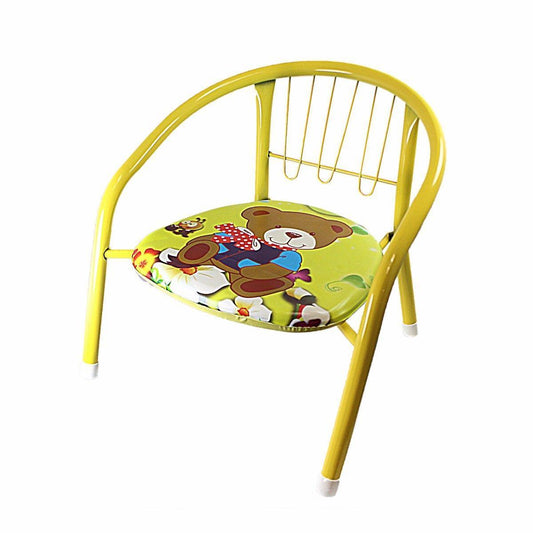 Metal Cushioned Childrens Chair Comfortable Seating for Kids