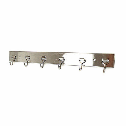 6Rack Hallway Coat Hooks Organizer Home Entryway Storage