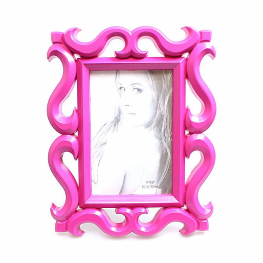 Elegant Plastic Picture Photo Frame 4x6 Assorted Colors