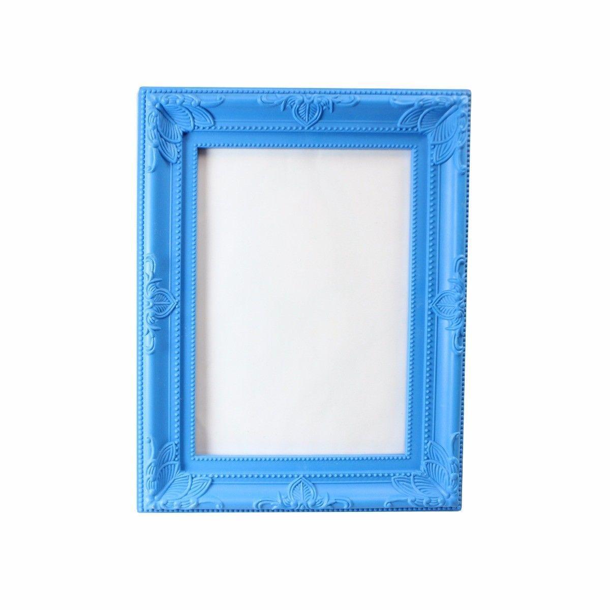 Vibrant 5x7 Photo Picture Frame with Colorful Border