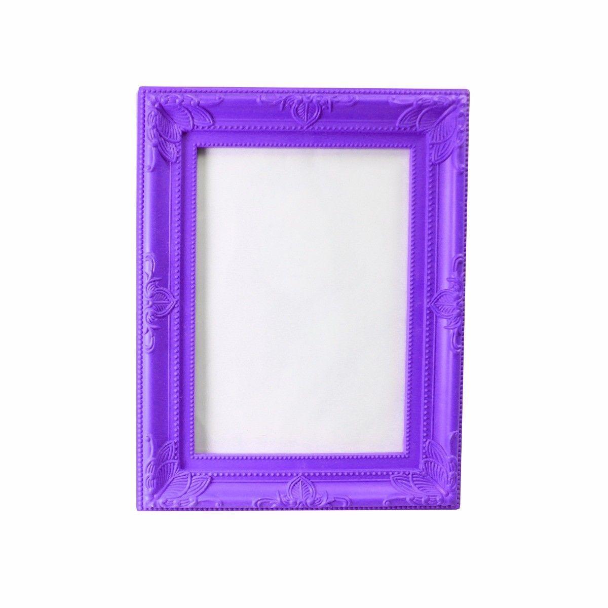Vibrant 5x7 Photo Picture Frame with Colorful Border