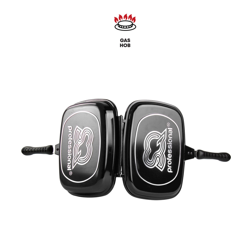 SQ Professional Nea Double Sided Magic Pan 32cm Nera Black