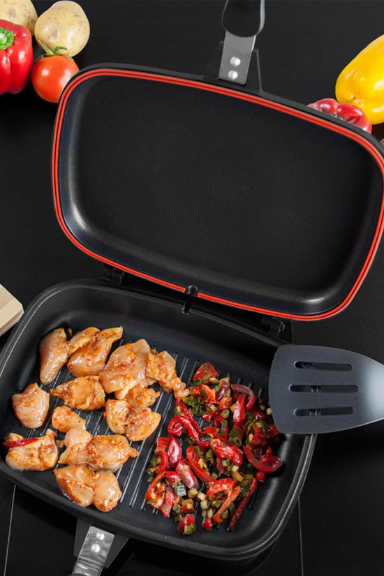 SQ Professional Nea Double Sided Magic Pan 32cm Nera Black