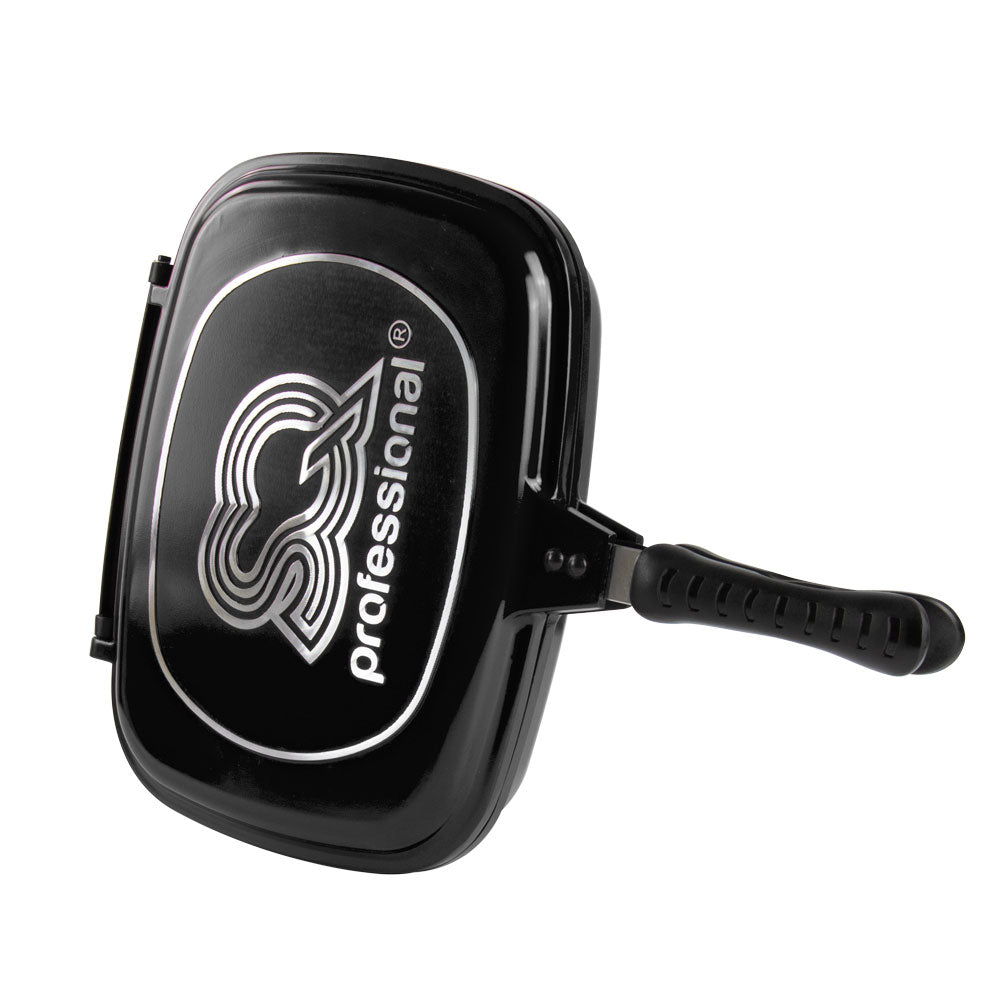 SQ Professional Nea Double Sided Magic Pan 32cm Nera Black