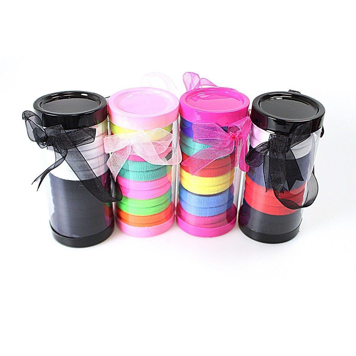 12Piece Assorted Hair Bands Set Hair Bobbles in Various Colors