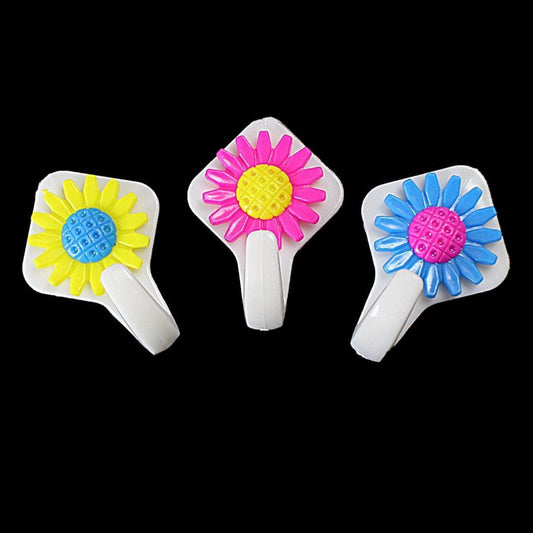 Vibrant Floral Hooks Trio Pack of 3