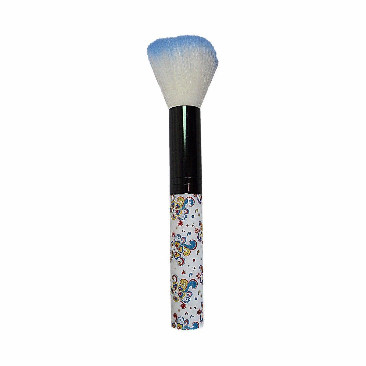 Floral Handle Makeup Powder Brush Assorted Designs
