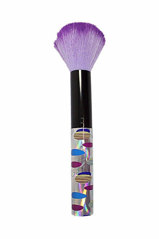 Floral Handle Makeup Powder Brush Assorted Designs