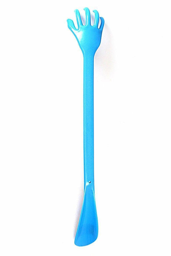 Convenient Plastic Shoe Horn and Back Scratcher 50cm Assorted Colors