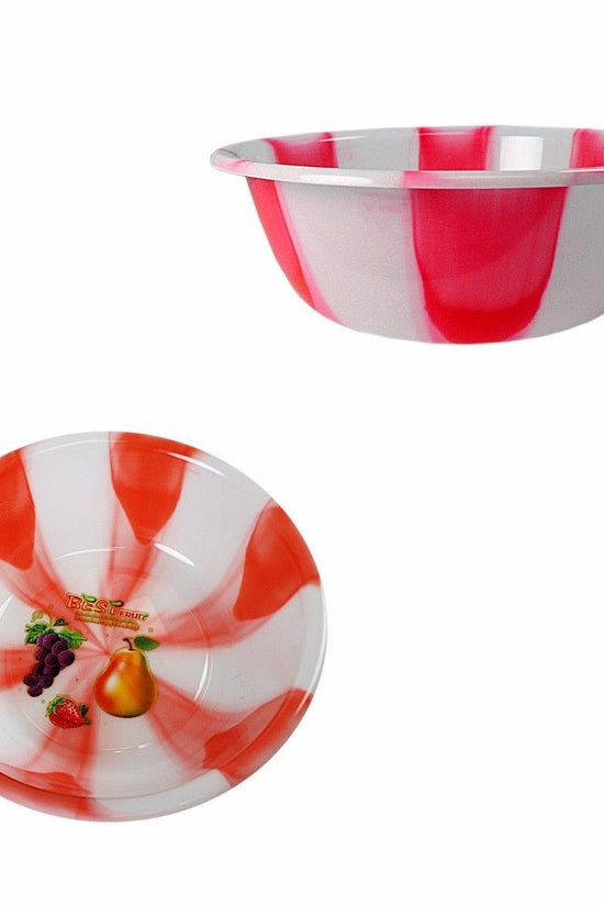 40 cm Extra Large Tie Dye Print Plastic Kitchen Bowls Vibrant Kitchen Decor