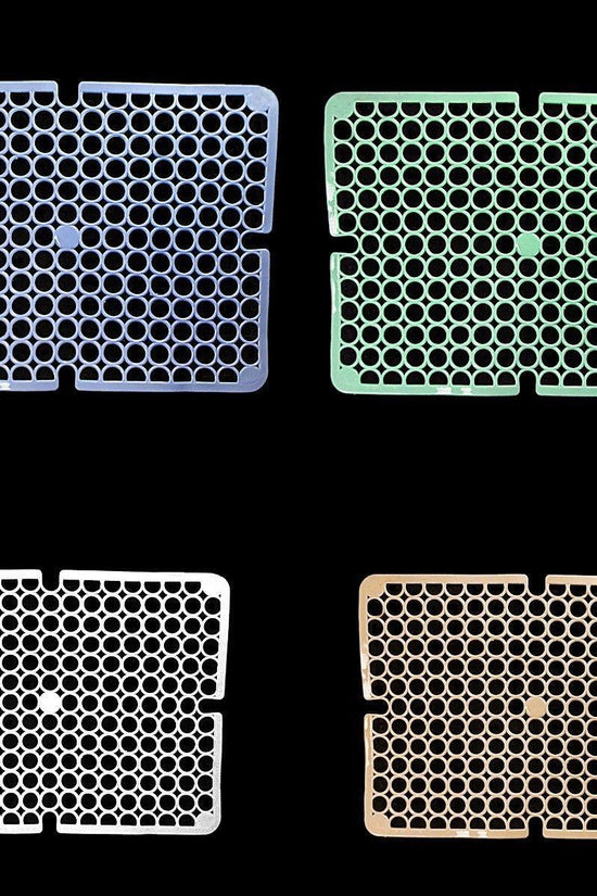 Durable PVC Sink Mat with Circle Pattern Assorted Colors