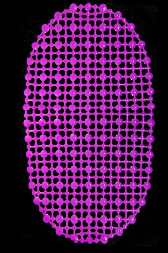 Circular Padded Plastic Bath Mat 64cm Diameter