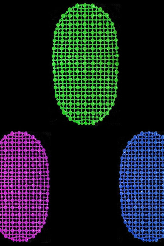 Circular Padded Plastic Bath Mat 64cm Diameter