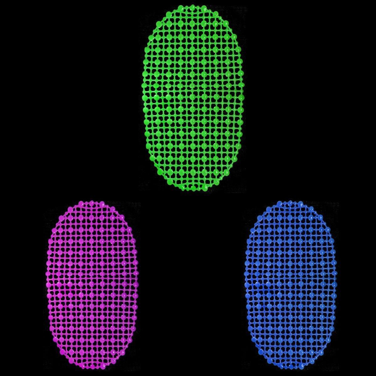 Circular Padded Plastic Bath Mat 64cm Diameter