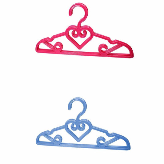 5Pack Plastic Fancy Designer Hangers for Organized Wardrobes