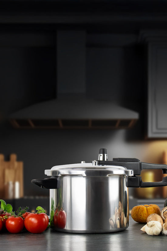 SQ Professional Aluminium Pressure Cooker 9L NonInduction Compatible