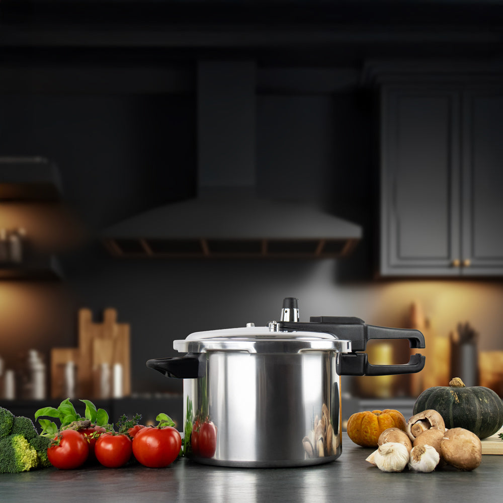 SQ Professional 9 Litre Aluminium Pressure Cooker NonInduction Compatible