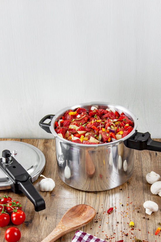 SQ Professional Aluminium Pressure Cooker 9L NonInduction Compatible