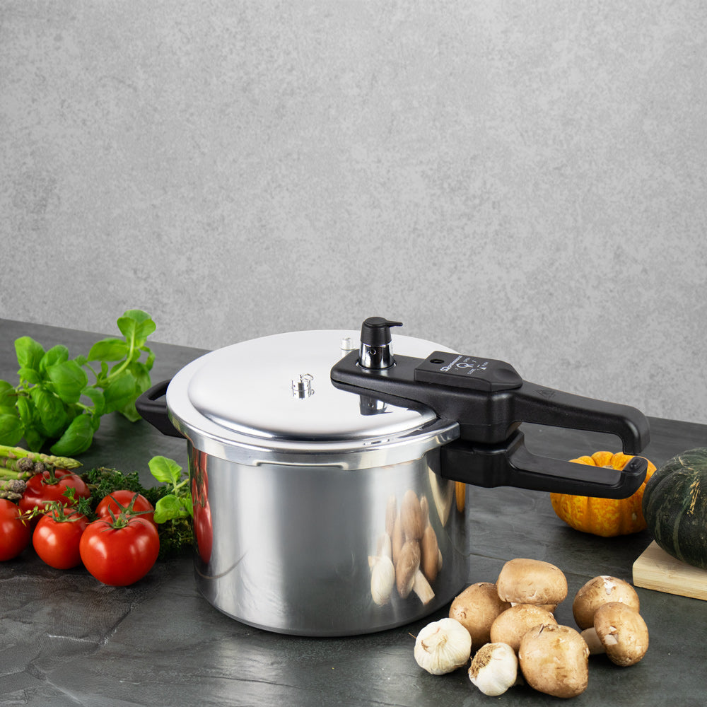 SQ Professional Aluminium Pressure Cooker 9L NonInduction Compatible