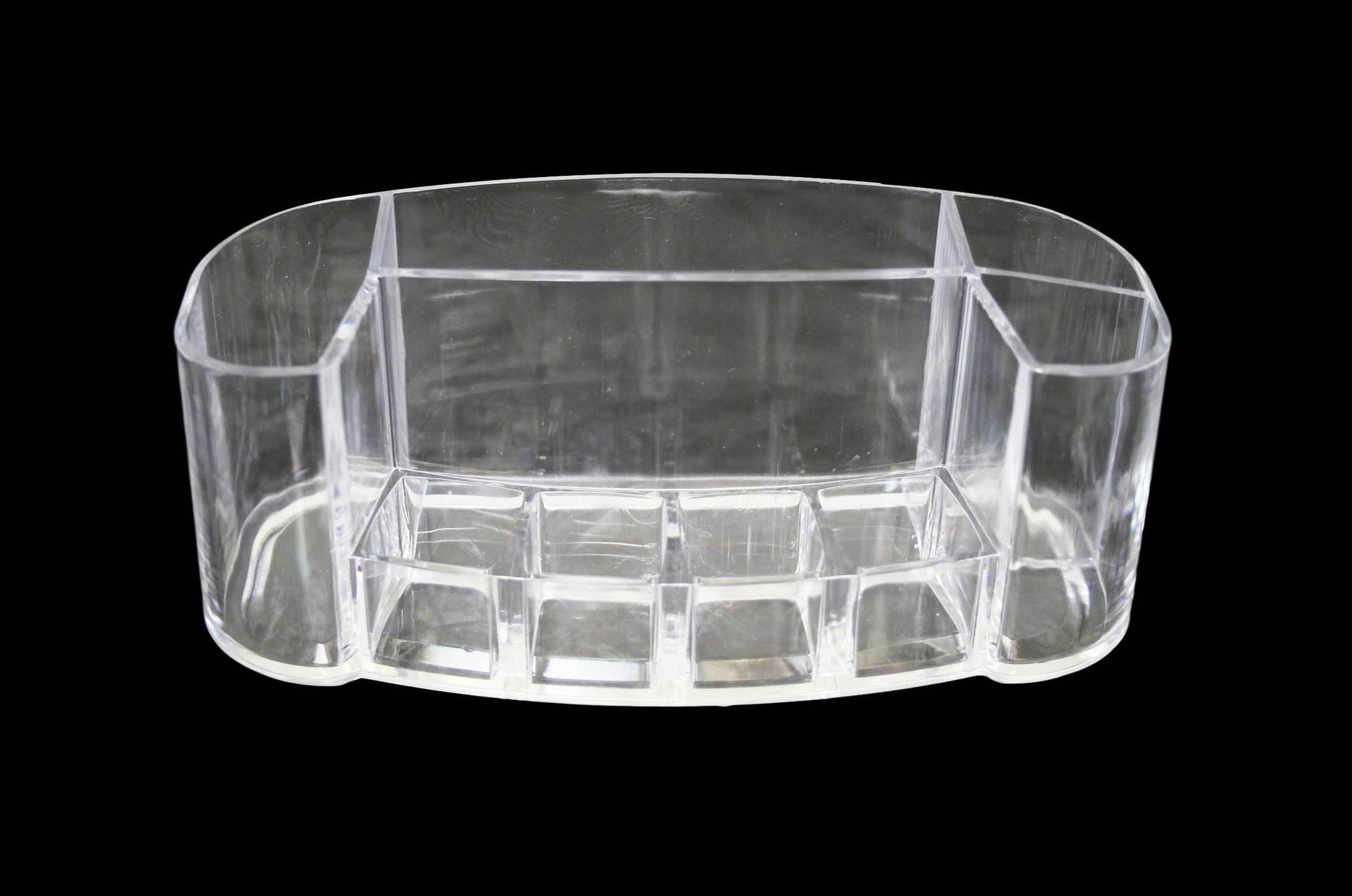Elegant Transparent Acrylic Makeup Storage Organizer 20 x 85 x 85 cm
