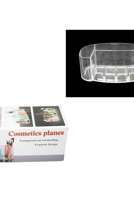 Elegant Transparent Acrylic Makeup Storage Organizer 20 x 85 x 85 cm