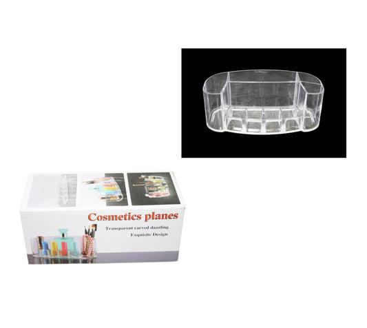 Elegant Transparent Acrylic Makeup Storage Organizer 20 x 85 x 85 cm