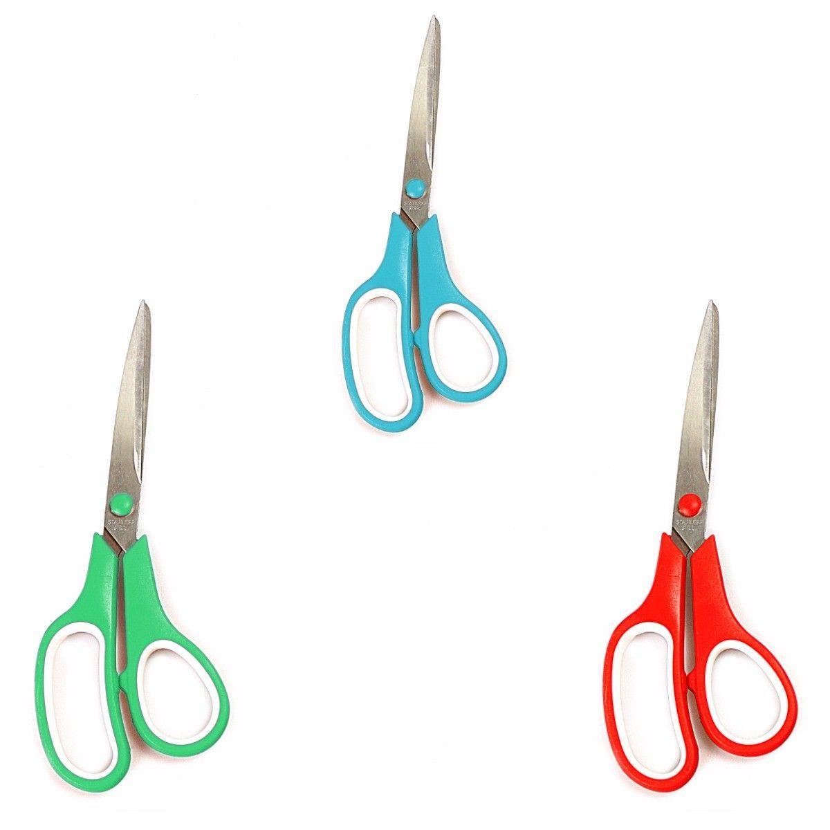 Premium Stainless Steel Scissors with Comfortable ABS Handle