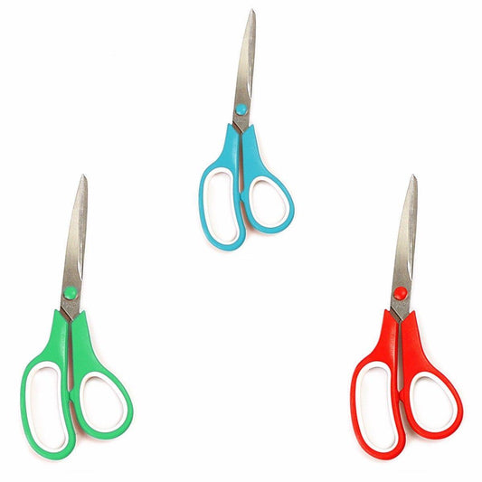 Premium Stainless Steel Scissors with Comfortable ABS Handle