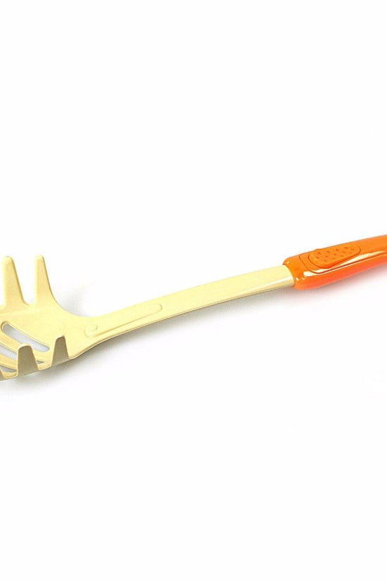 30cm Plastic Pasta Spaghetti Noodle Strainer Server Spoon Assorted Colors