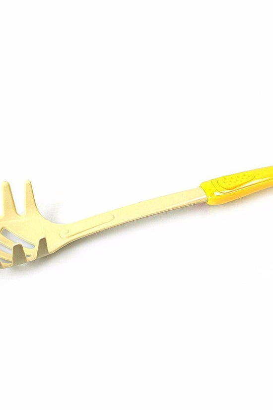 30cm Plastic Pasta Spaghetti Noodle Strainer Server Spoon Assorted Colors
