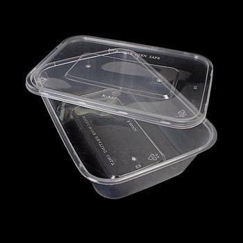 500ml Plastic Food Storage Container Set of 5
