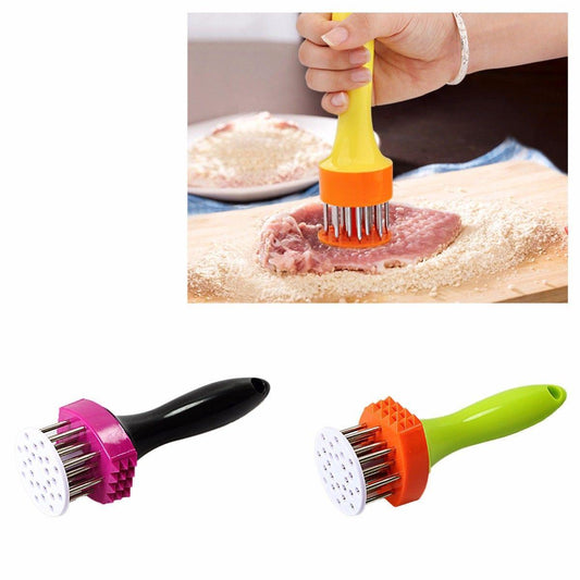 Stainless Steel Meat Tenderizer Tool for Perfect Steaks