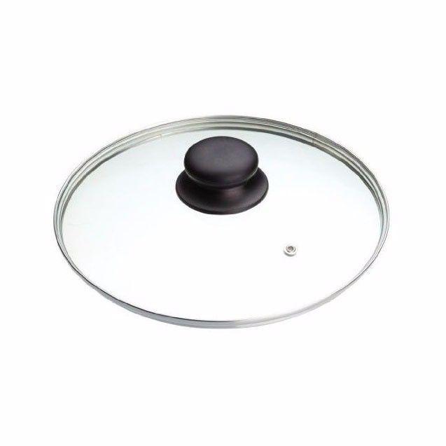 16cm Clear Glass Pan Lid Replacement Kitchen Cookware Accessory