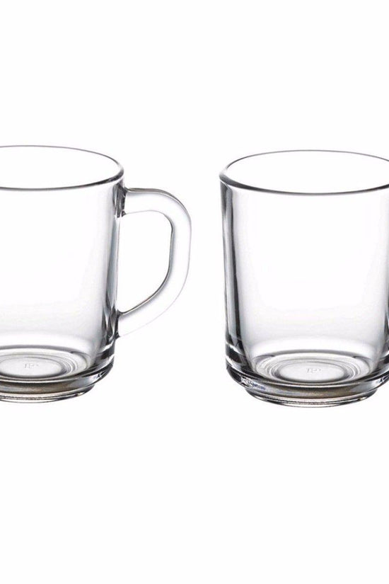 Premium PB Glass Tea Mug 250ml Set of 2