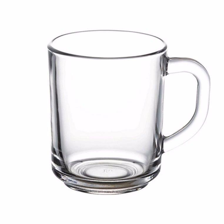 Premium PB Glass Tea Mug 250ml Set of 2