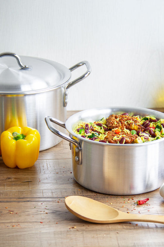 SQ Professional Galaxis Carina Aluminium Casserole Set Set of 5