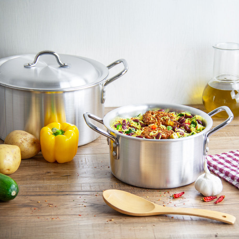 SQ Professional Galaxis Carina Aluminium Casserole Set Set of 5