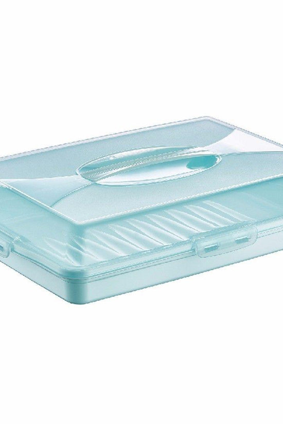 Premium Plastic Cake Pastry Party Tray Storage Box with Cover