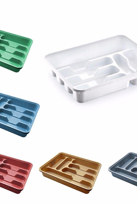 Colorful Large Cutlery Tray for Versatile Organization