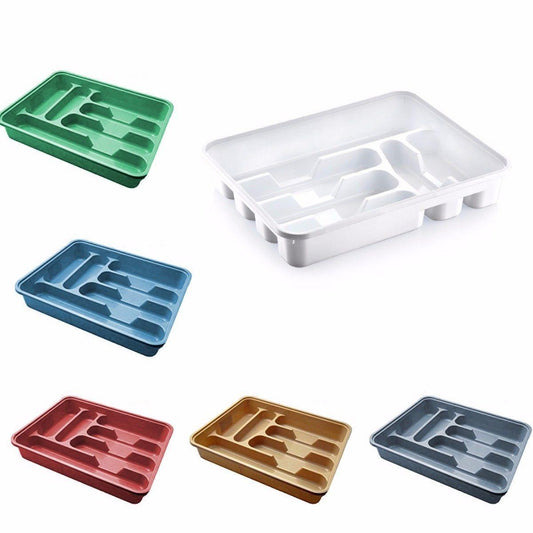 Colorful Large Cutlery Tray for Versatile Organization