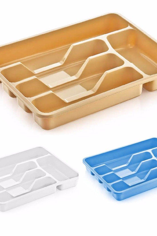 Colorful Large Cutlery Tray for Versatile Organization