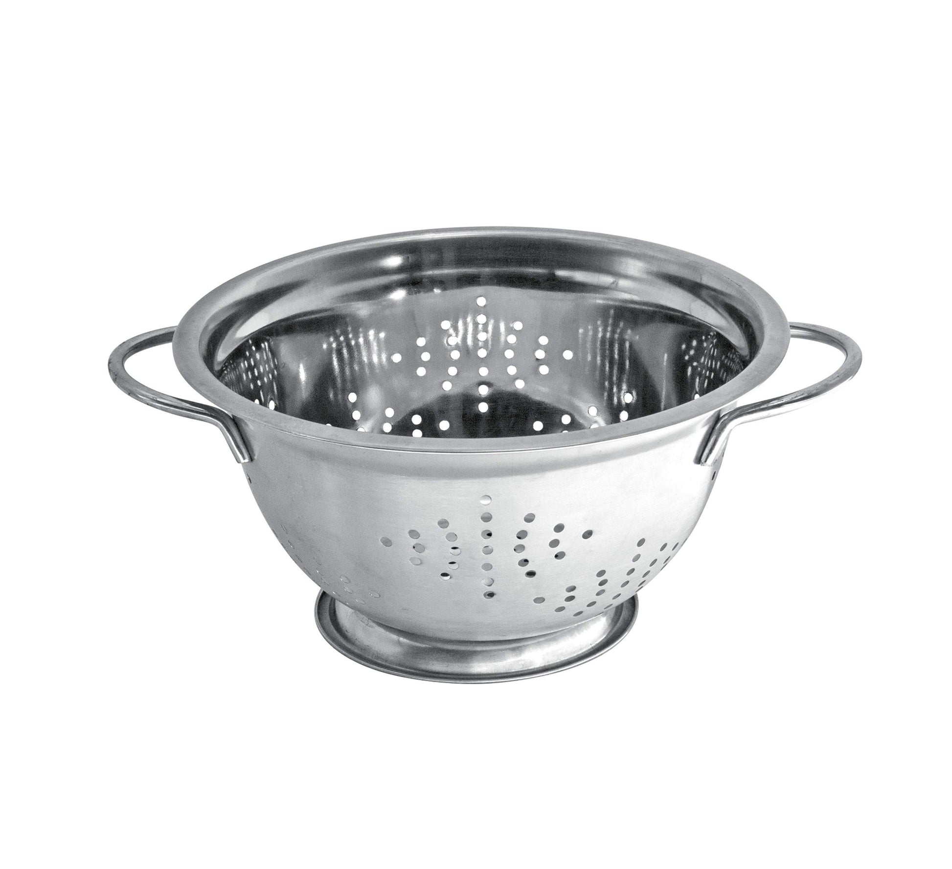 Durable Stainless Steel Deep Colander with Double Handles 24 x 135cm