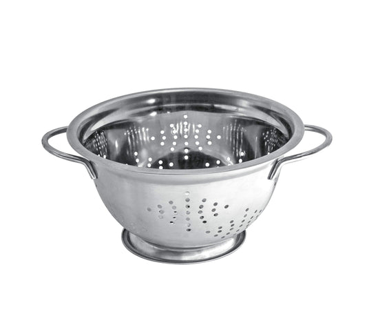 Durable Stainless Steel Deep Colander with Double Handles 24 x 135cm