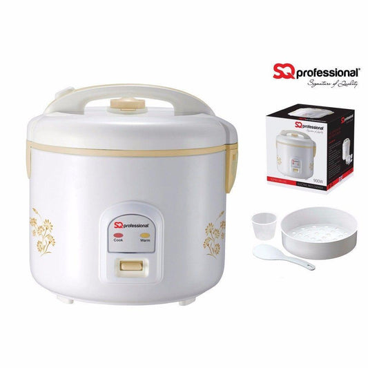 Sq Pro Deluxe 28L Electric Rice Cooker with Steaming Tray