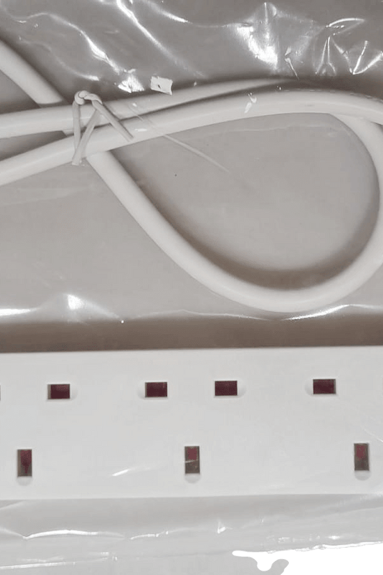 4 Way UK 3 Pin Plug Surge Protected Extension Lead Ultimate Power Solution