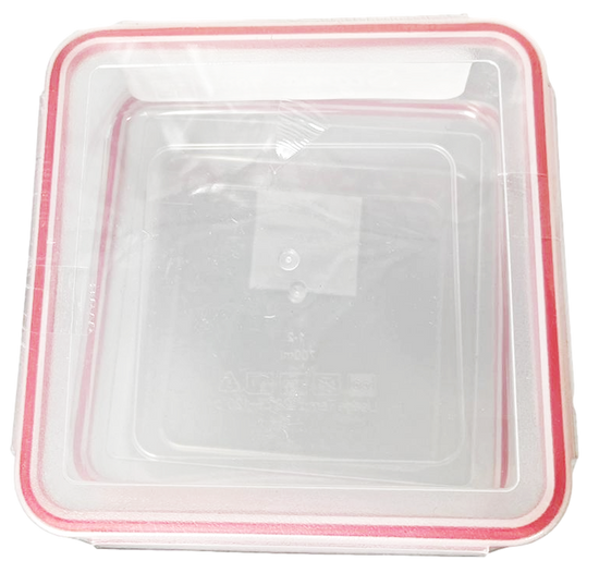 Durable Plastic Food Storage Container Set of 2 700ml Capacity