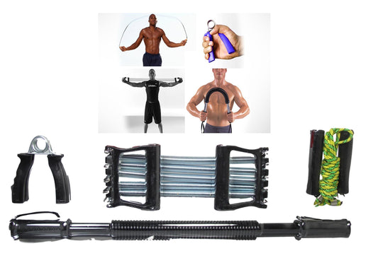 4Piece Complete Training Set for Total Body Fitness