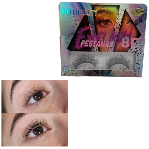 8D Luxury False Eyelashes Glamorous Beauty Enhancement