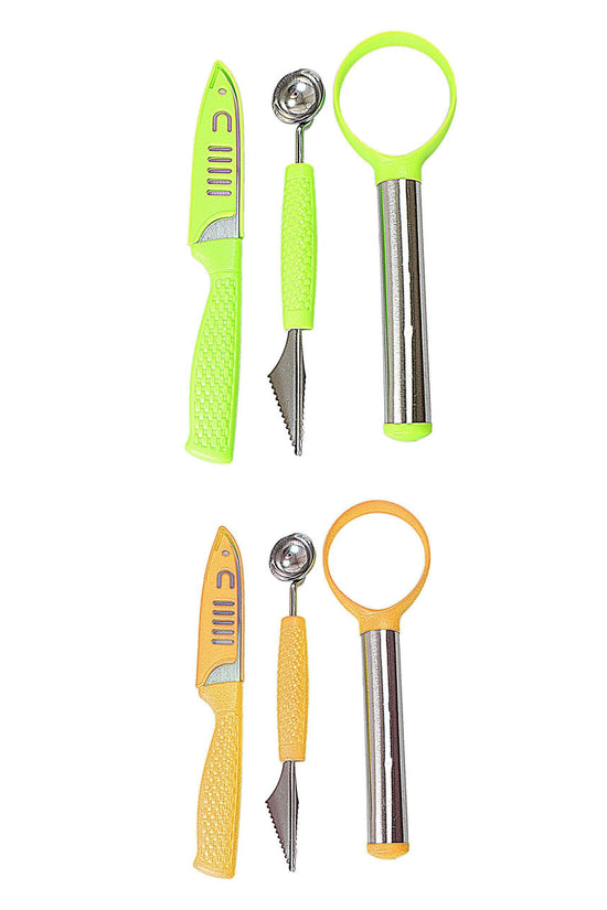 Premium 3Piece Kitchen Utensil Knife Set for Food Preparation