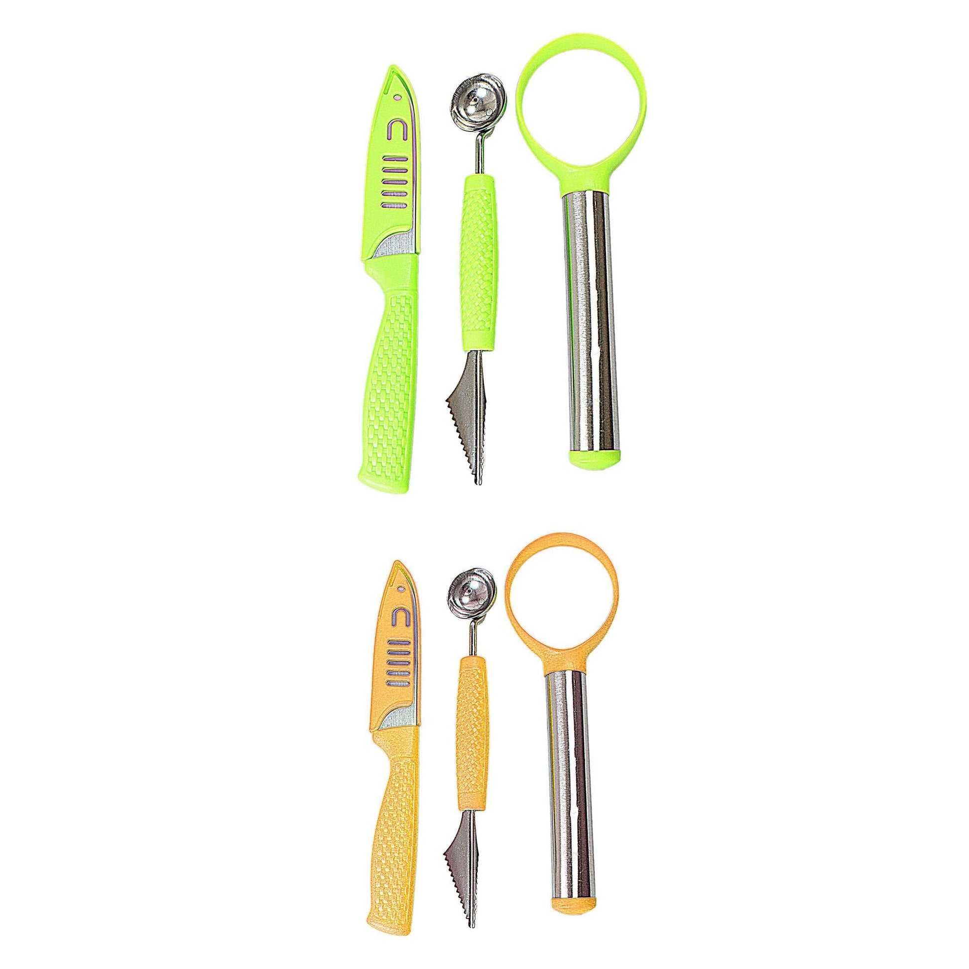 Premium 3Piece Kitchen Utensil Knife Set for Food Preparation